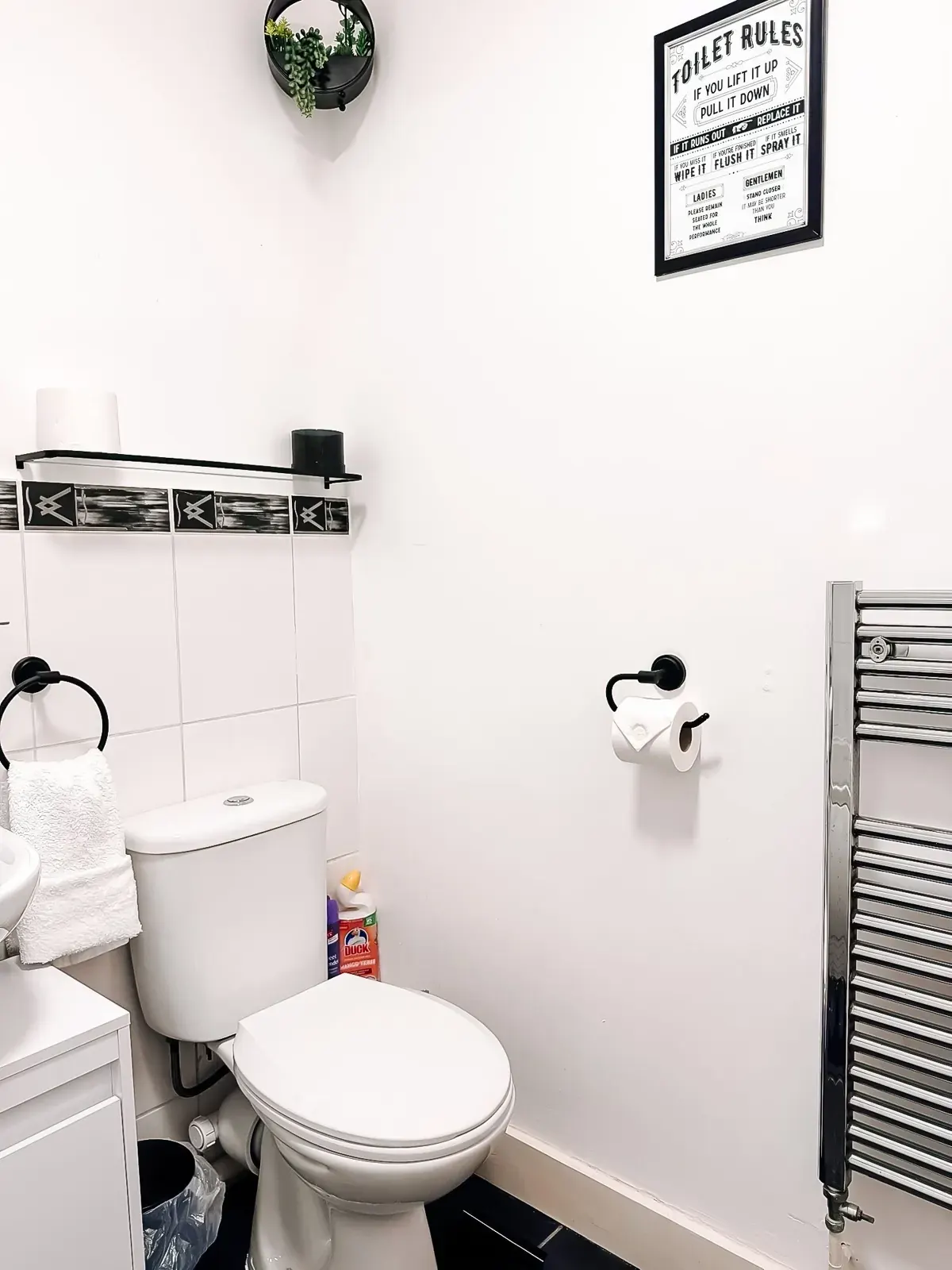 Heated towel rail